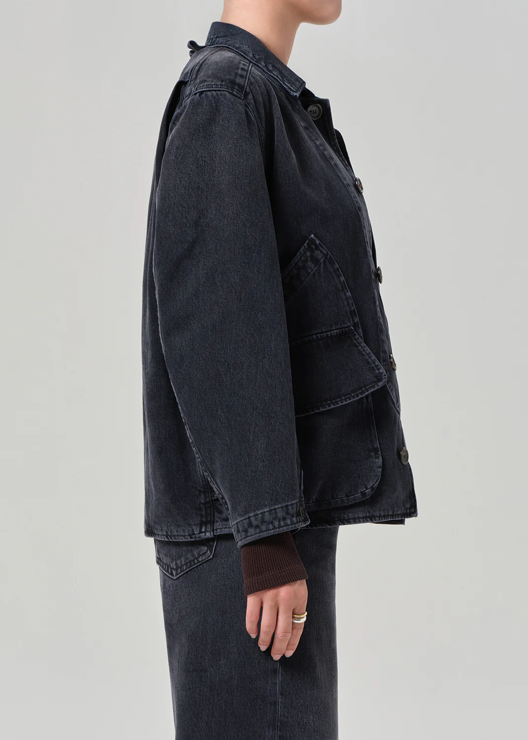 Abra Work Jacket in Metropolis - Image 3