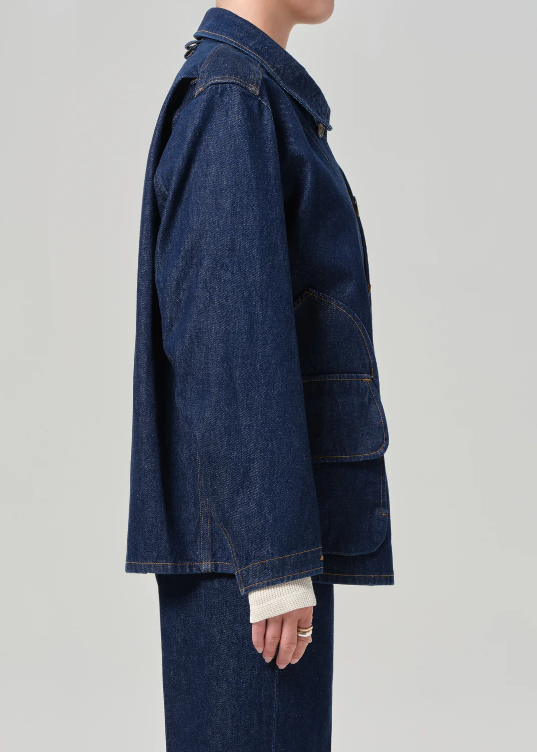Abra Work Jacket in Summit - Image 3