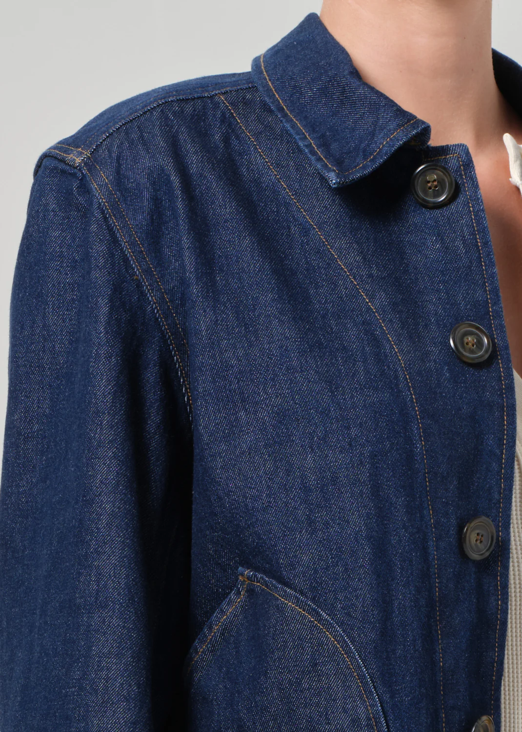 Abra Work Jacket in Summit - Image 4