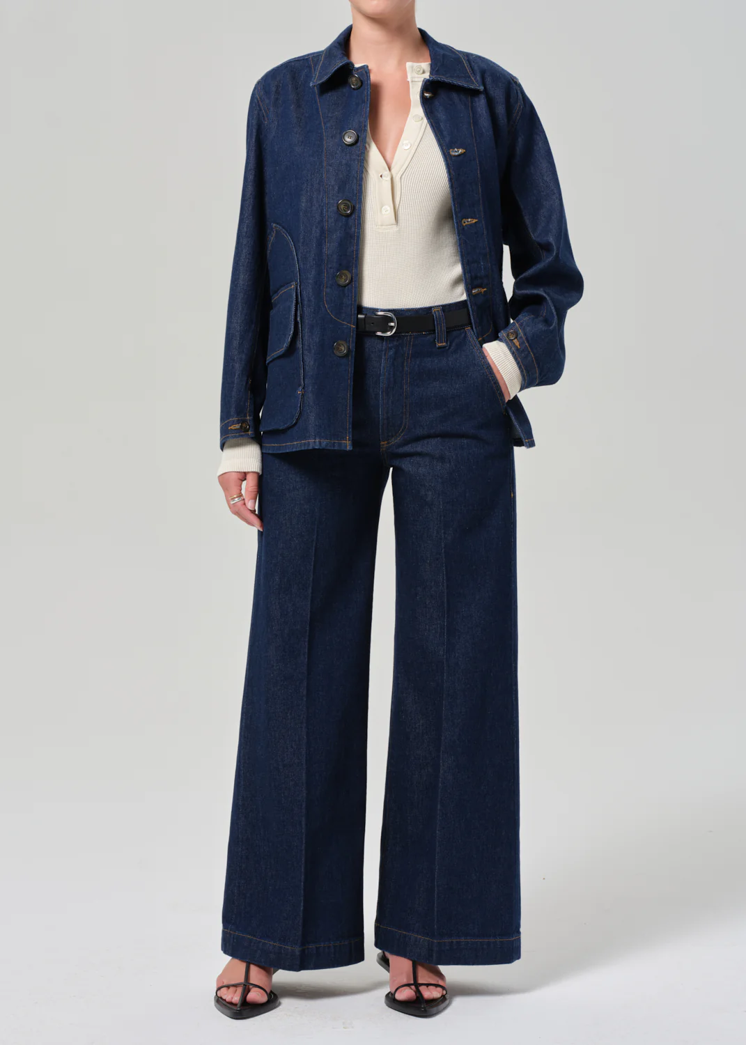 Abra Work Jacket in Summit - Image 5