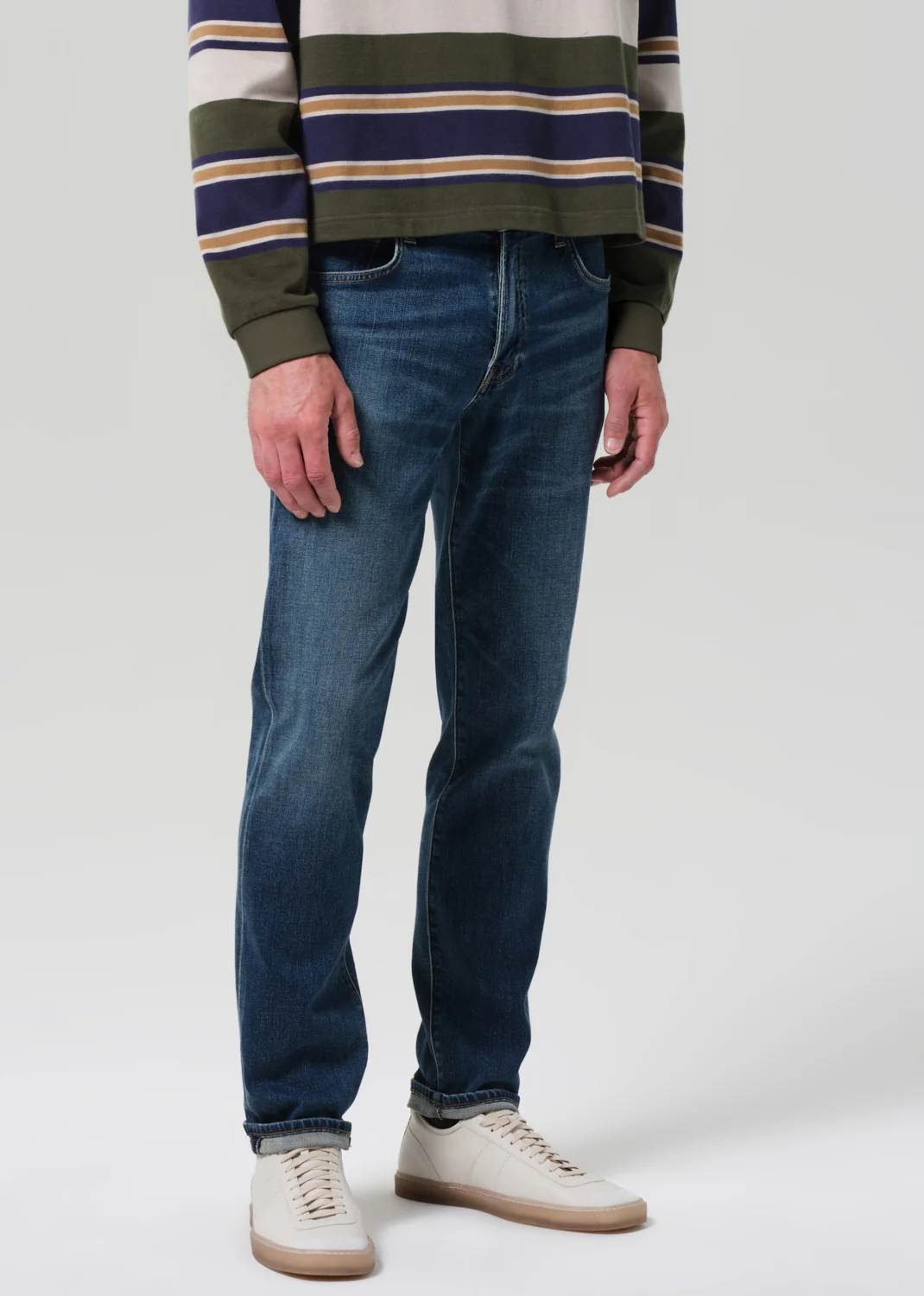 Adler Slim Cashmere Denim in Cyrus - Image 5
