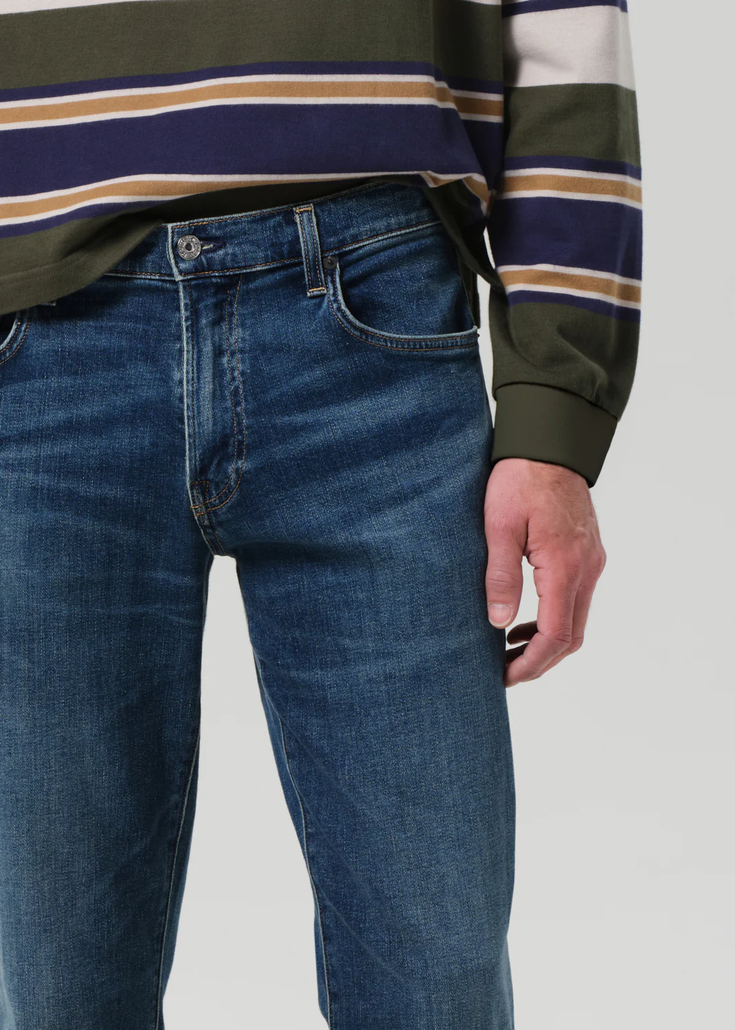 Adler Slim Cashmere Denim in Cyrus - Image 6
