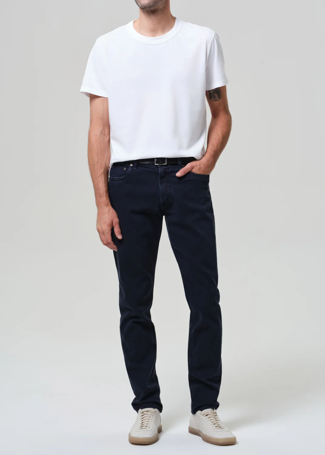 Adler Slim Perform in Navy - Image 2