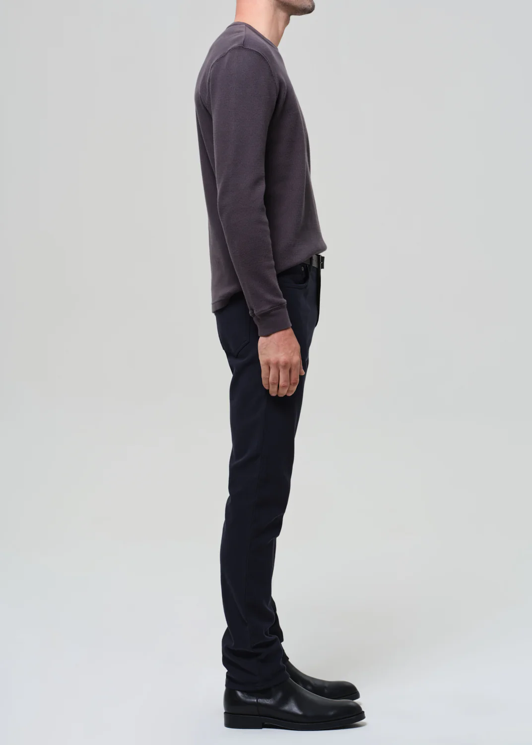 Adler Slim Perform Twill in Navy - Image 4