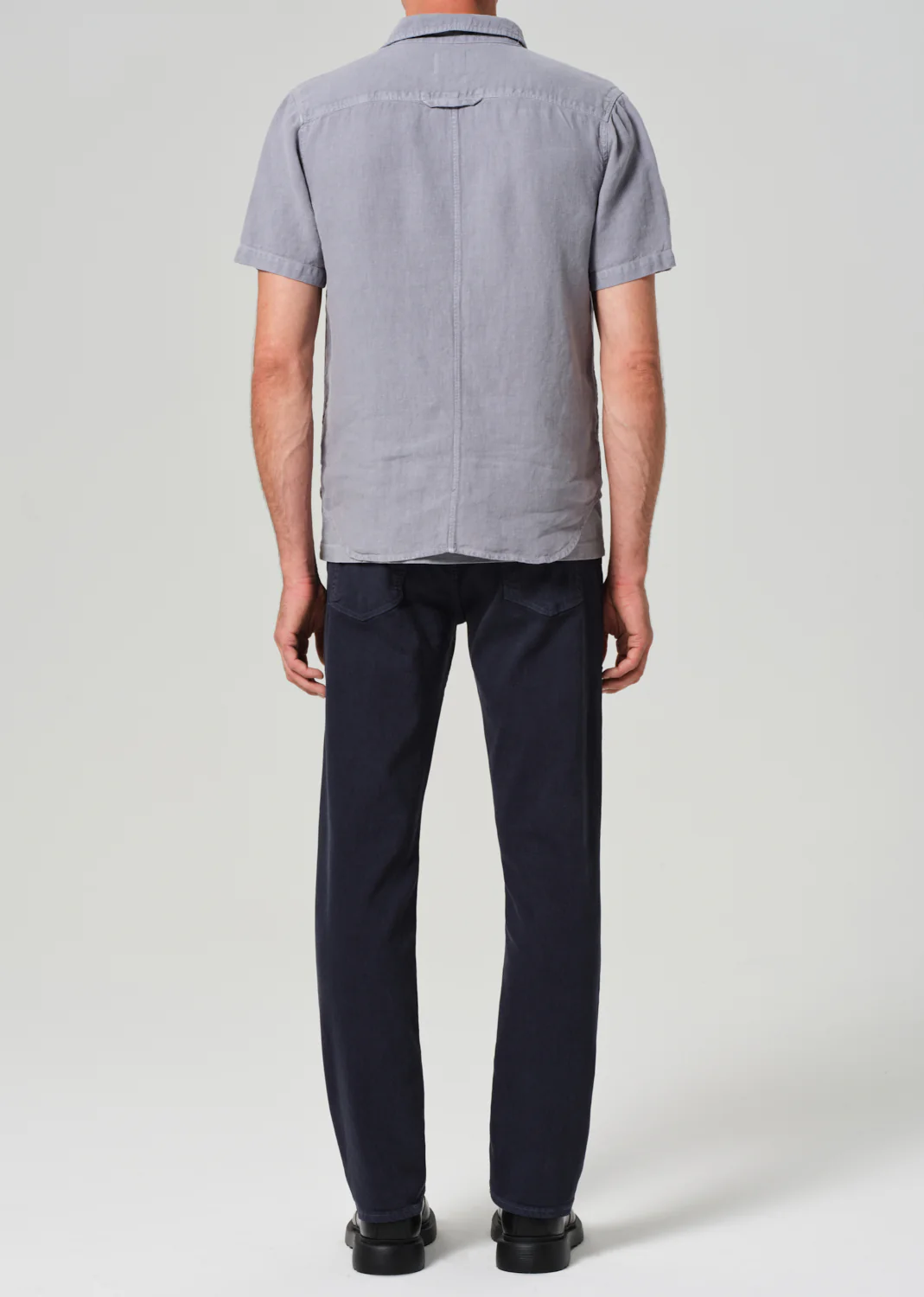 Adler Slim Soft Weft in Cadet Blue - Image 3