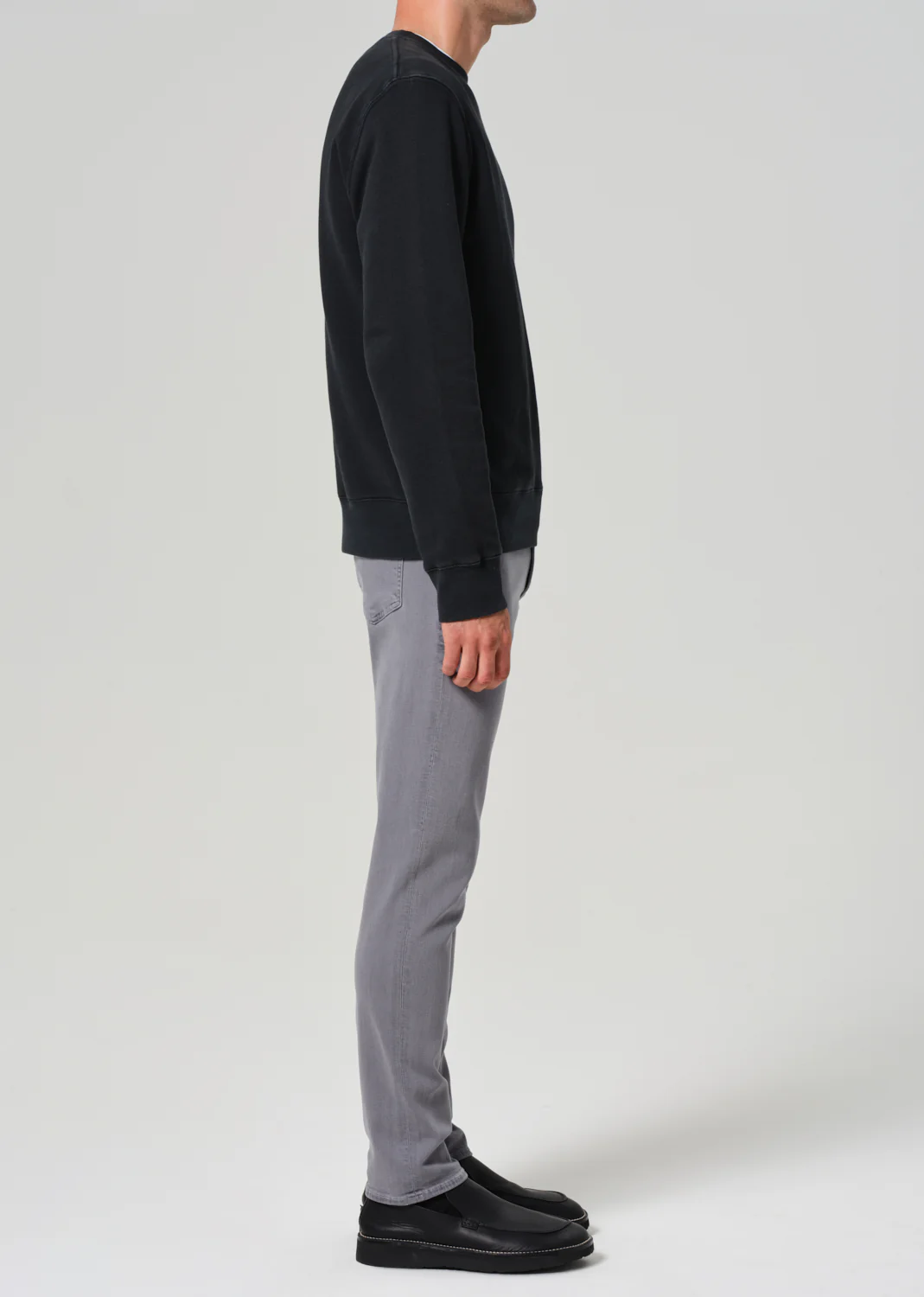 Adler Slim Soft Weft in Heron Grey - Image 4