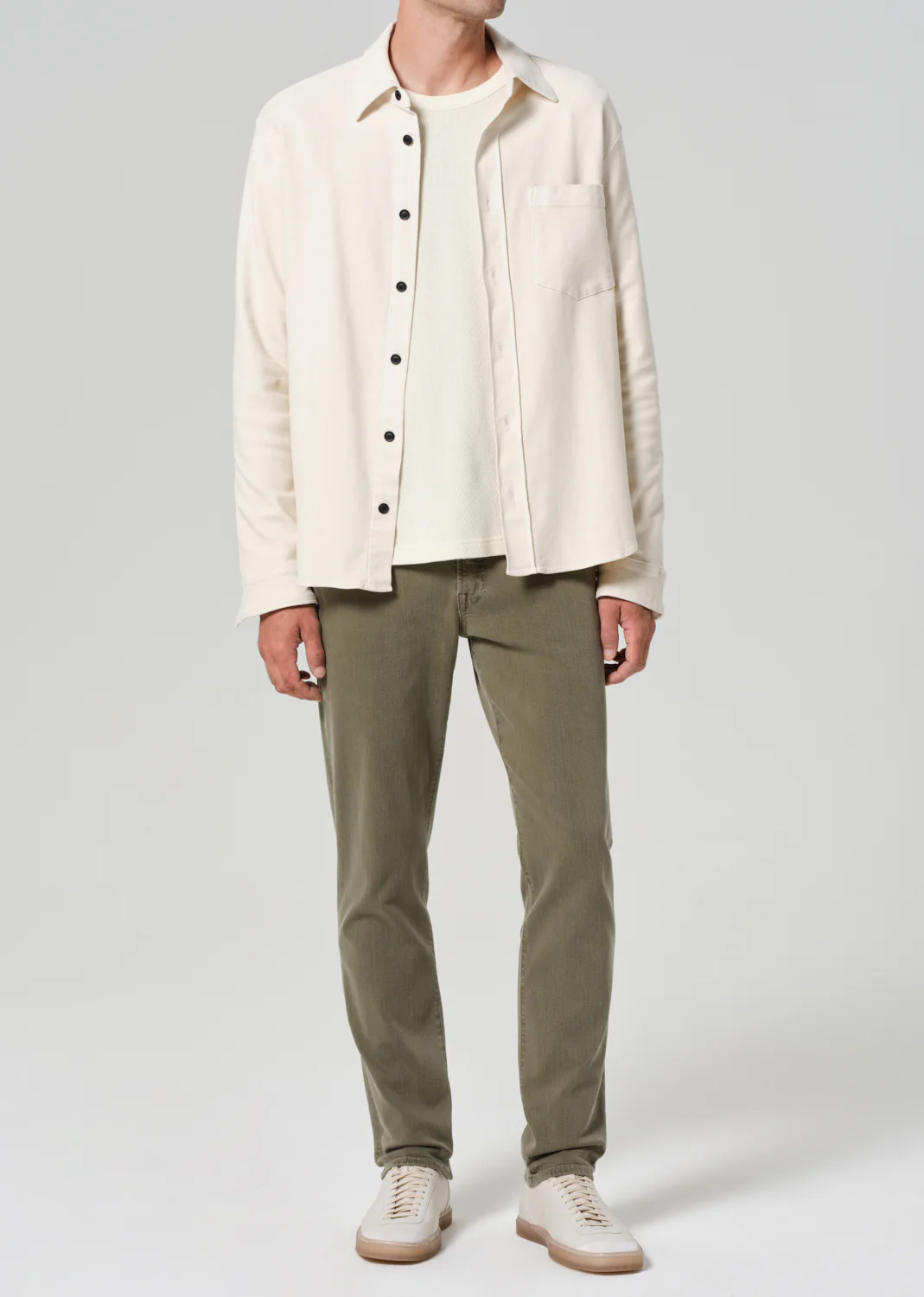 Adler Slim Soft Weft in Hiro Green - Image 2