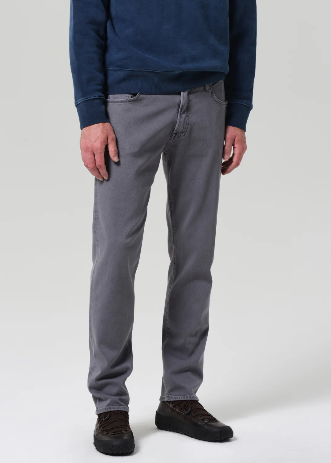 Adler Slim Soft Weft in Steel Grey - Image 5
