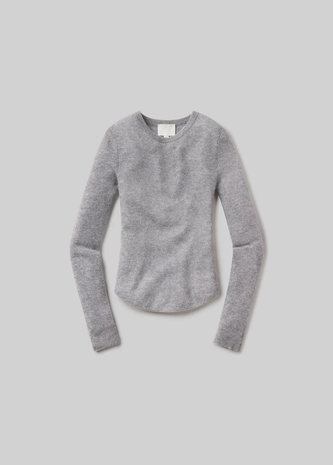 Alessia Crewneck Sweater in Dark Heather Grey - Image 7