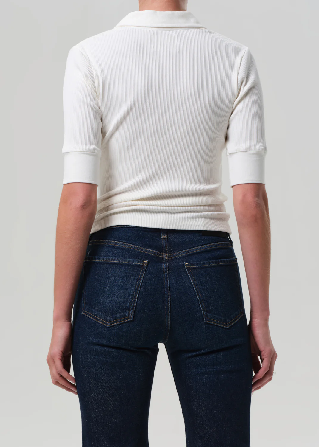 Amina Polo Shirt in Pashmina - Image 2