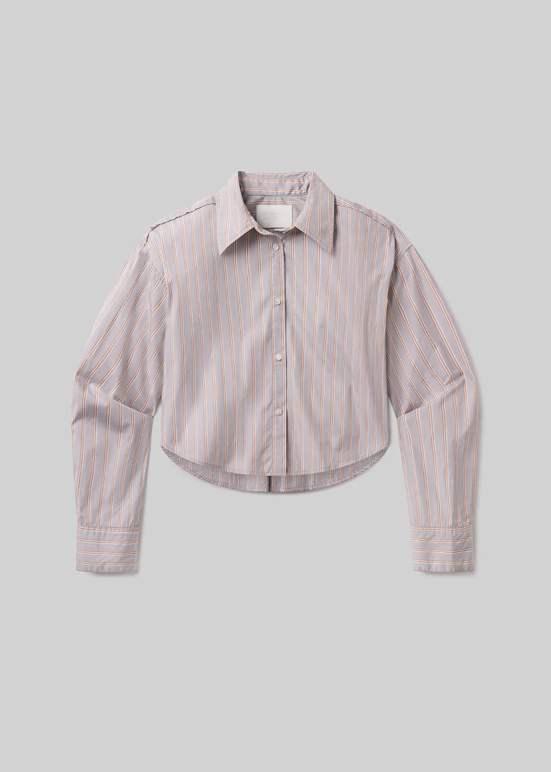 Ana Cropped Shirt in Noble Stripe - Image 6