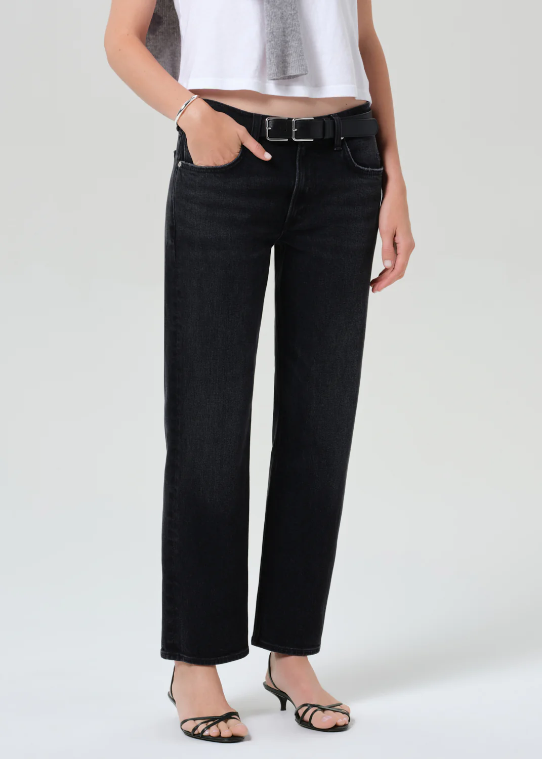 Anissa Straight Leg in Willow - Image 4