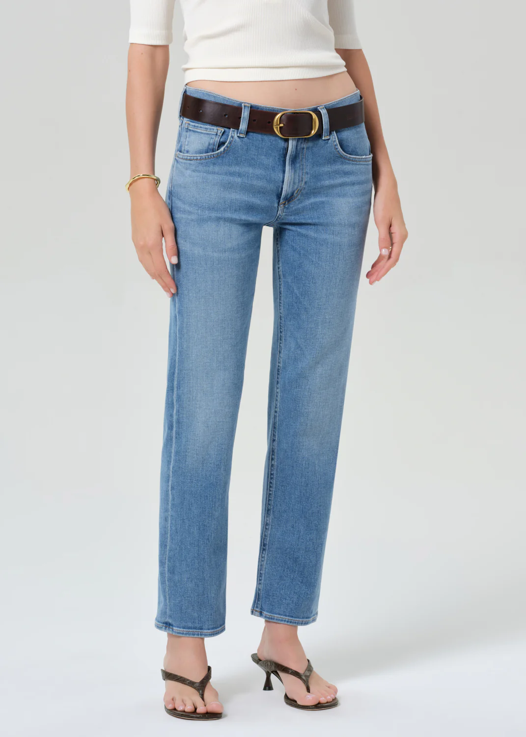 Anissa Straight Leg in Stella - Image 4