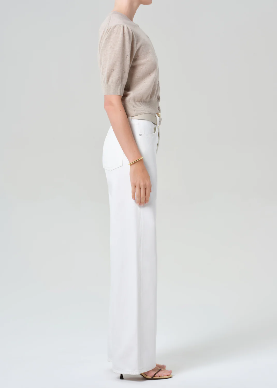 Annina Straight Leg 30" in Soft White - Image 3