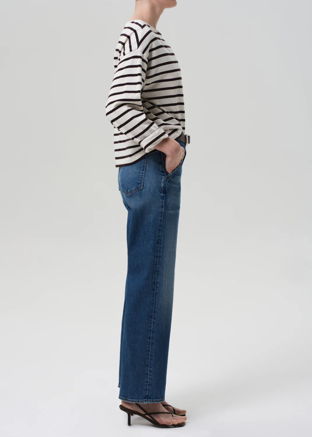 Annina Pocket Trouser 30" in Cici - Image 3