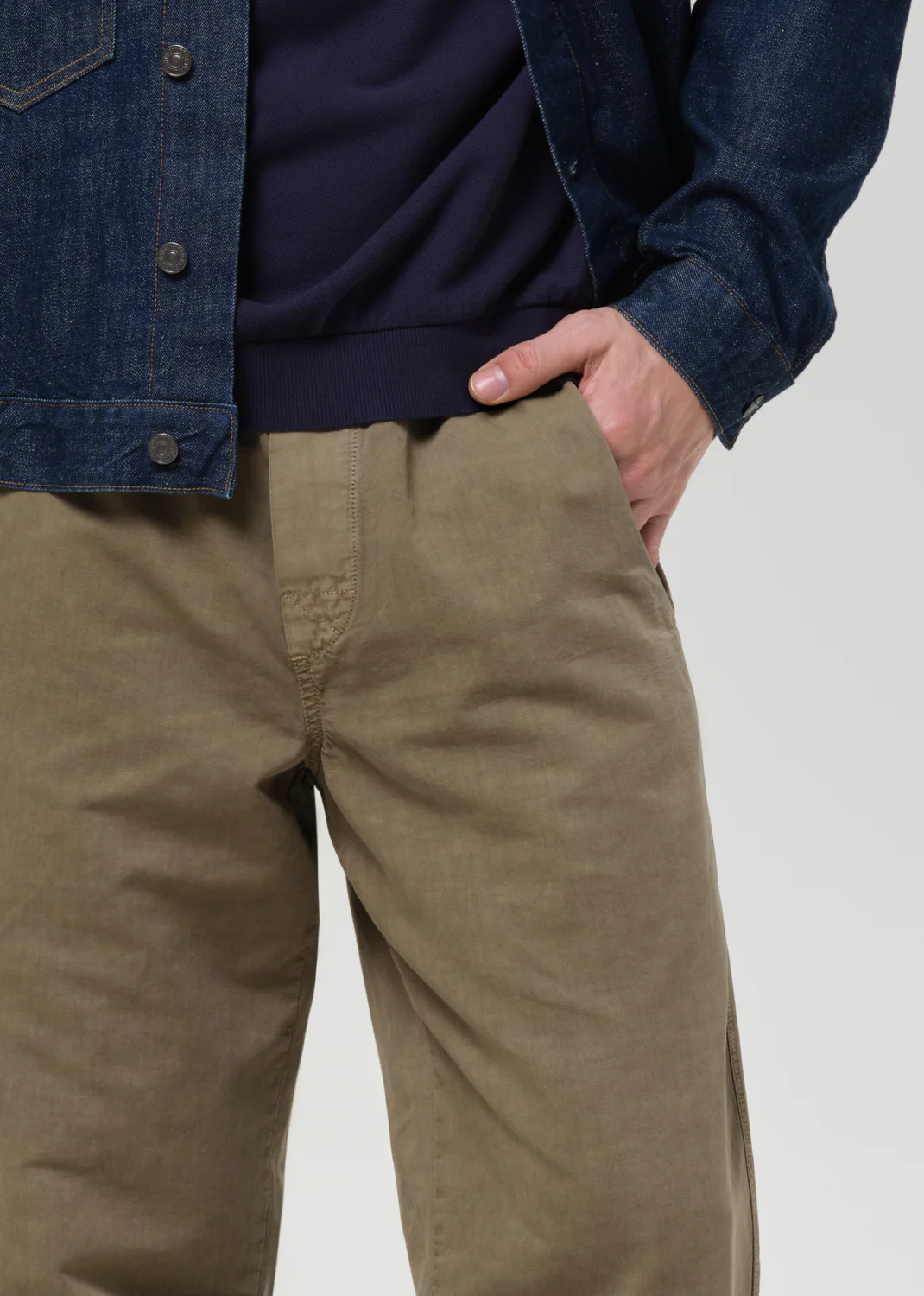 Relaxed Pull On Pant in Bezal - Image 7