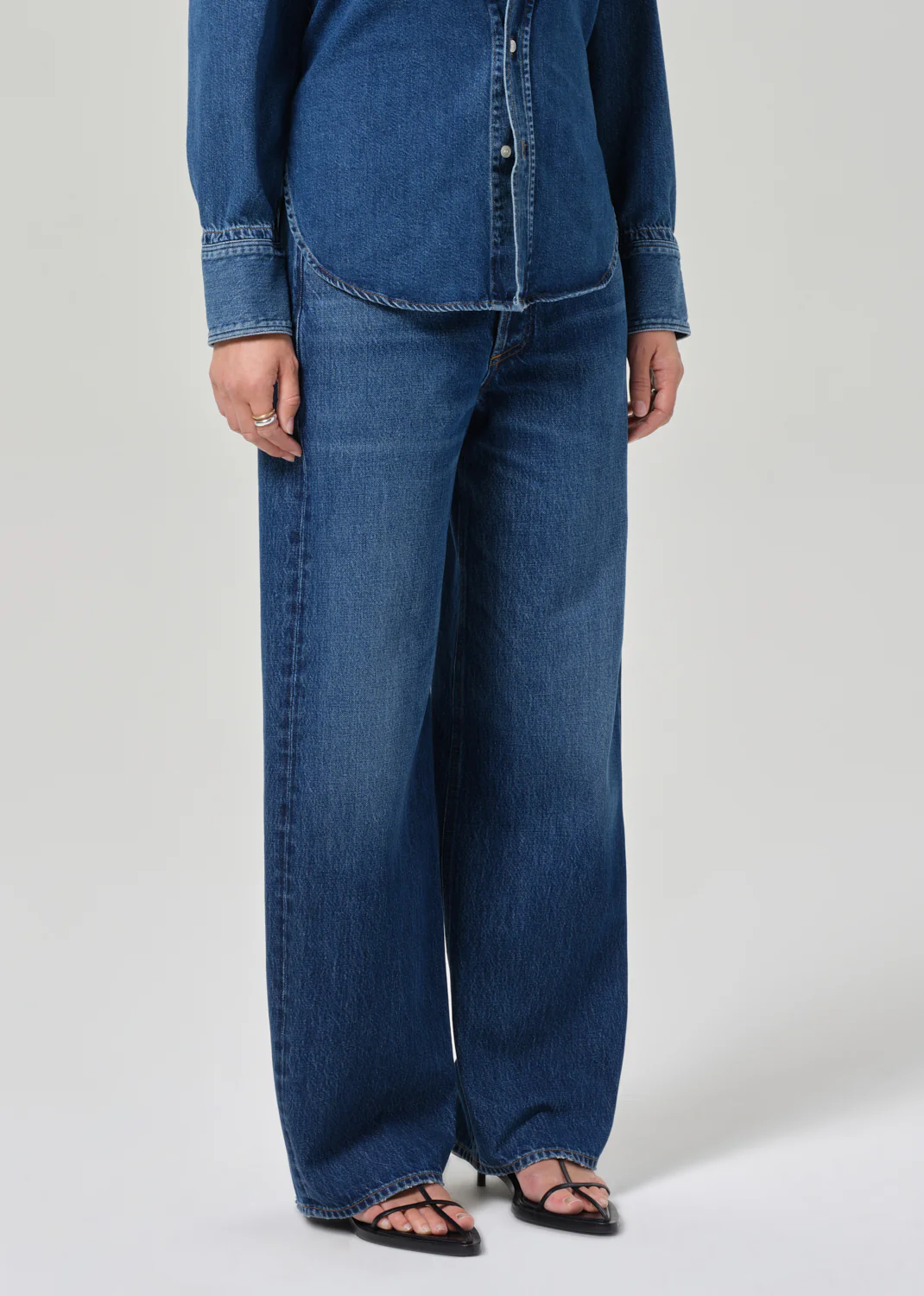 Ayla Baggy in Clean Indigo - Image 4