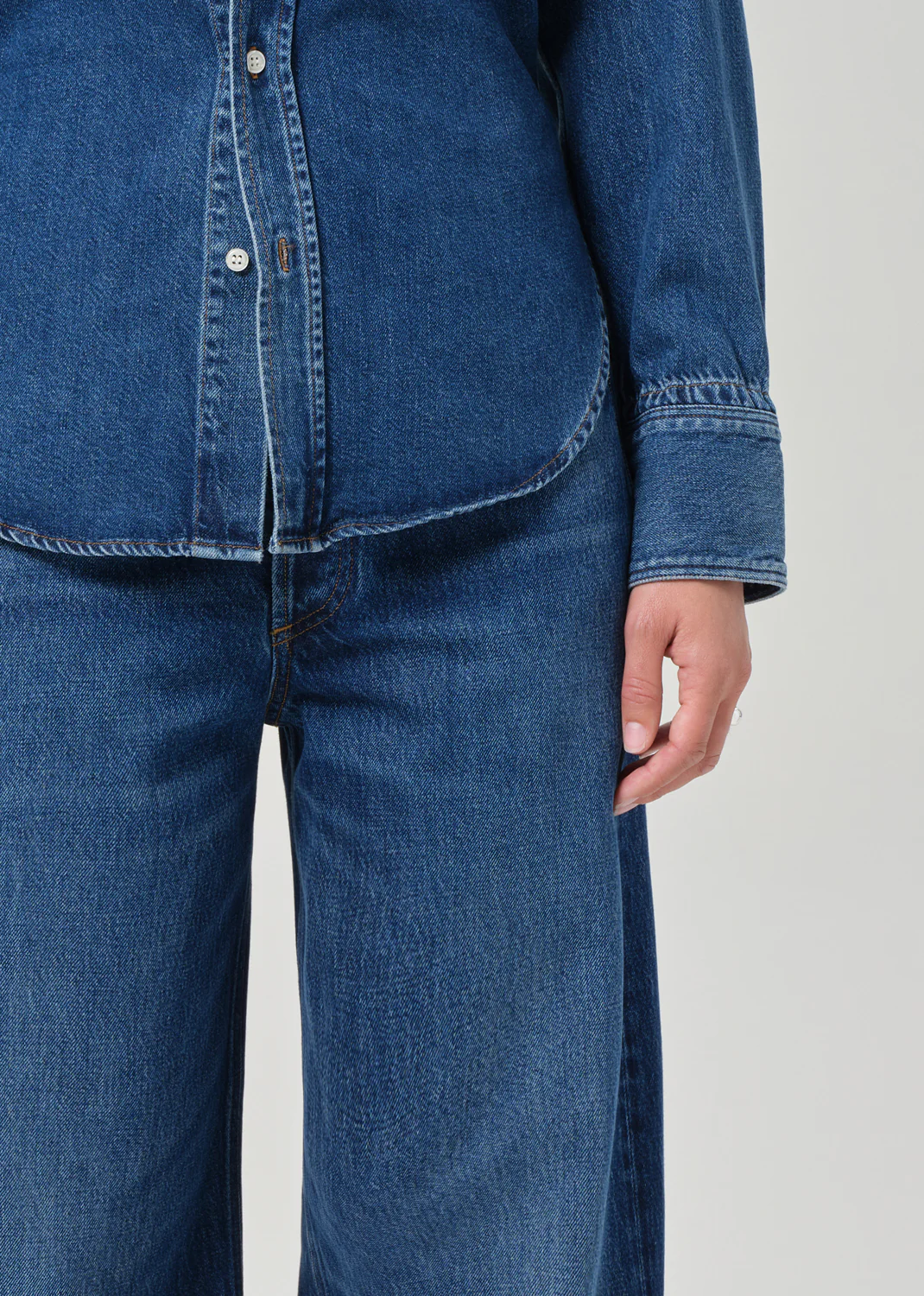 Ayla Baggy in Clean Indigo - Image 5