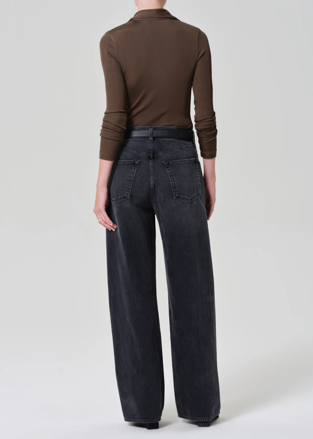 Ayla Baggy in Vintage Black - Image 2