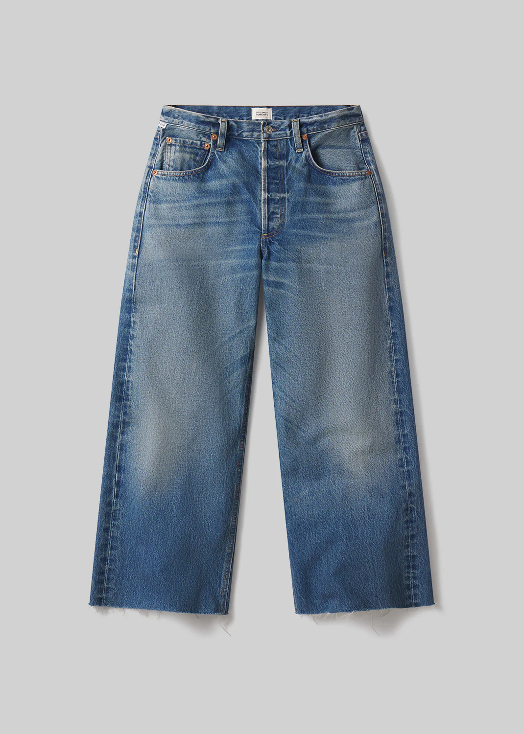 Ayla Raw Hem Crop in Doheny - Image 7