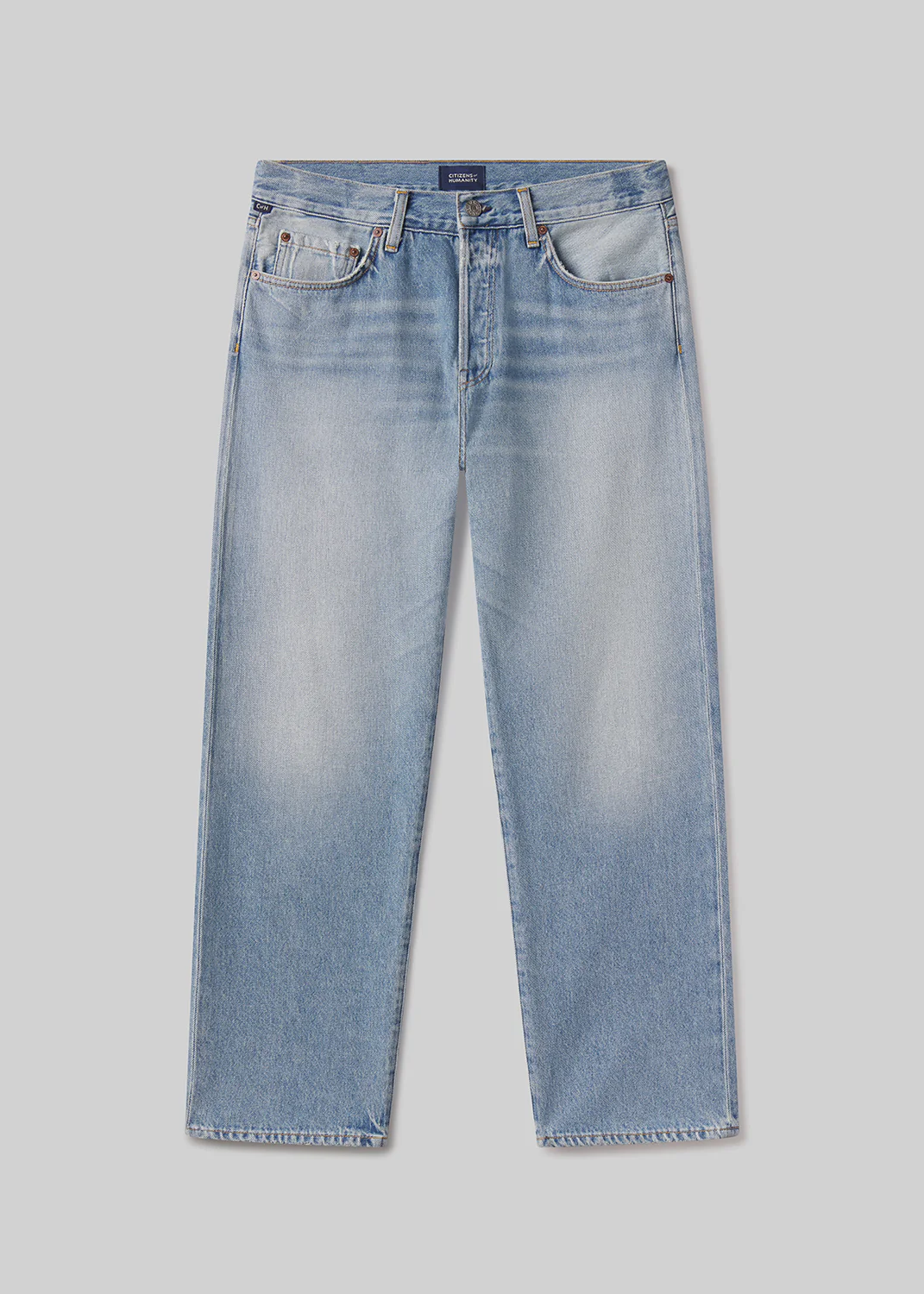 Beau Straight Premium Vintage in Light Blue - Image 2