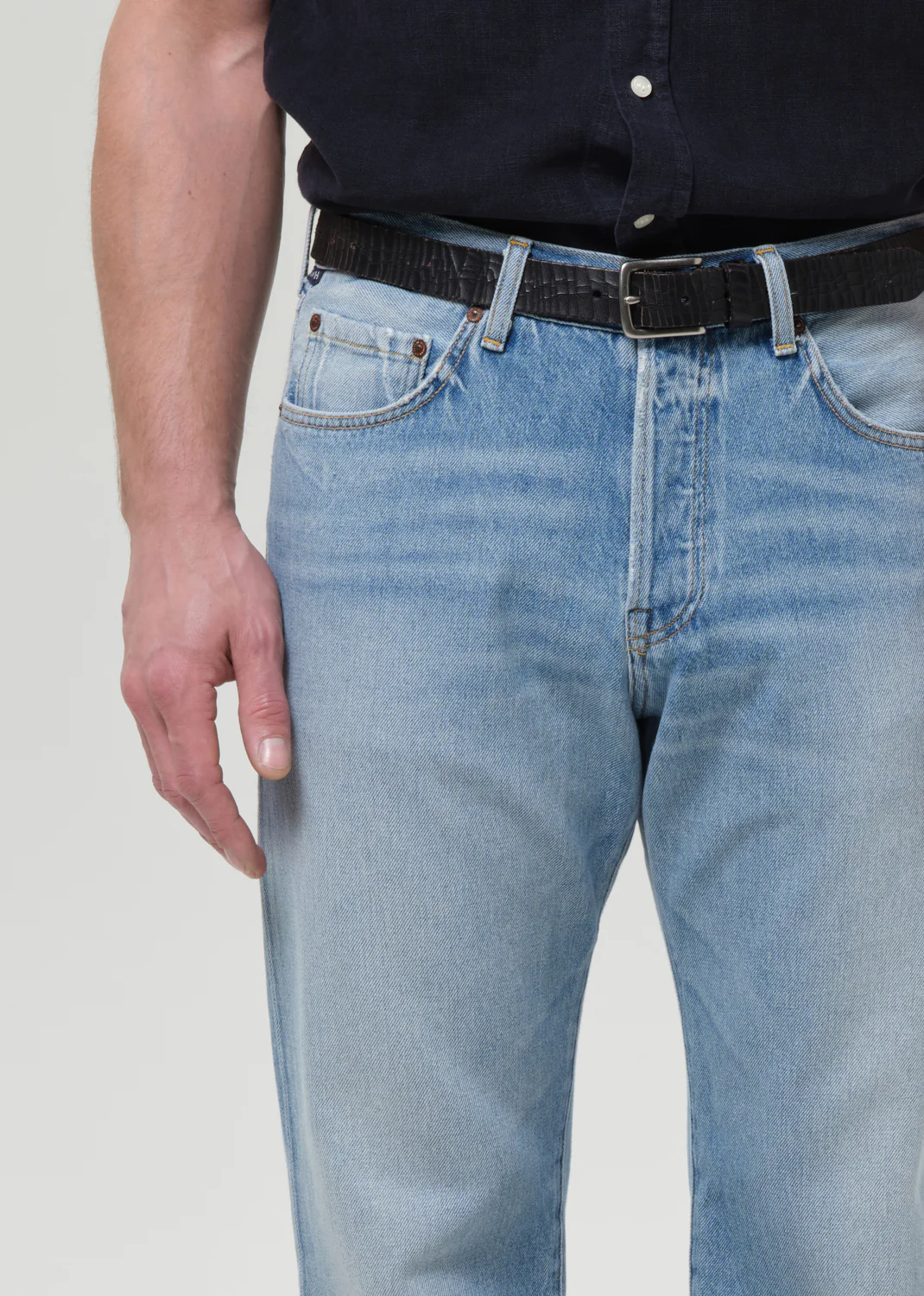 Beau Straight Premium Vintage in Light Blue - Image 7