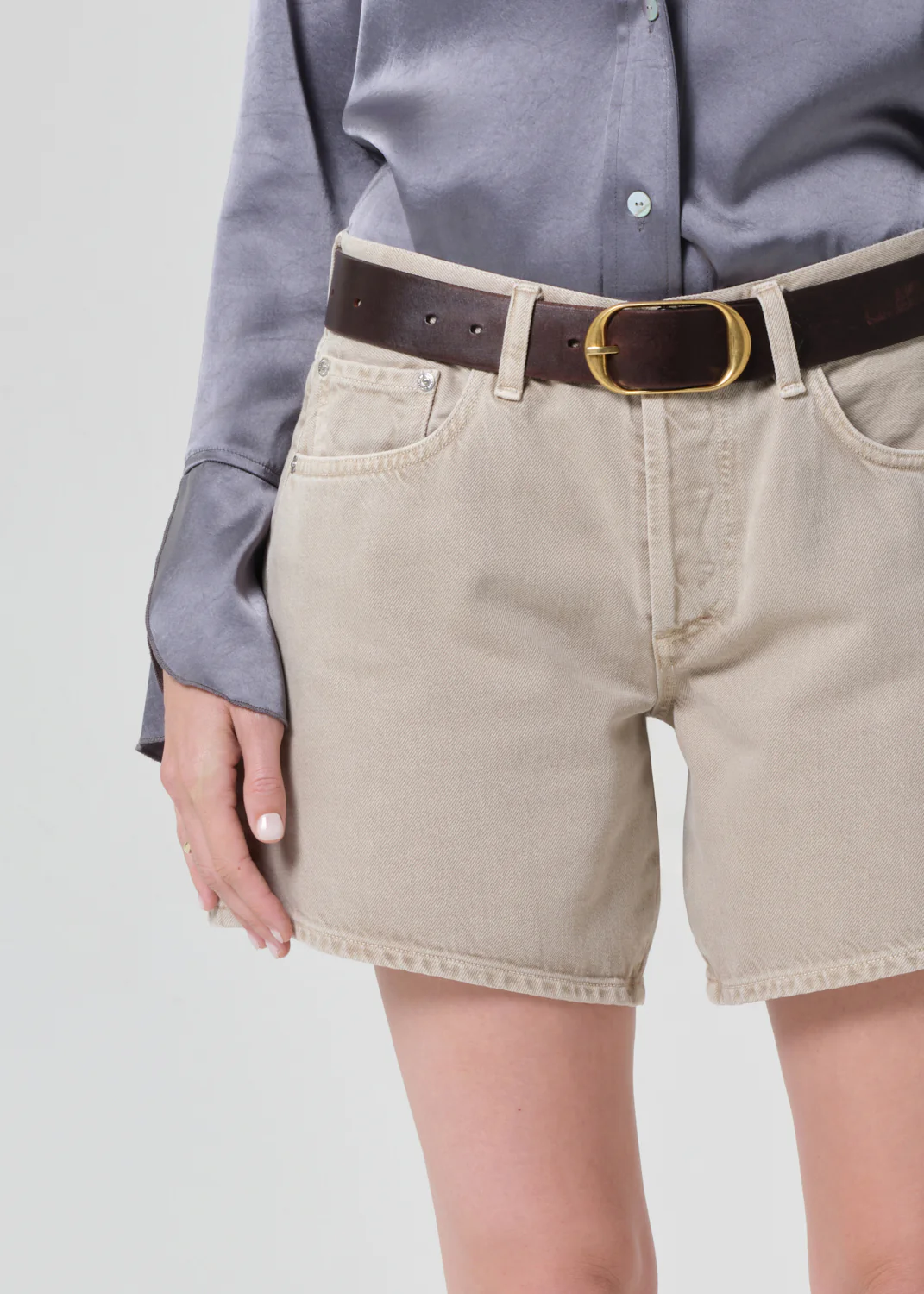 Billie Relaxed Short in Burnished Quartz - Image 5