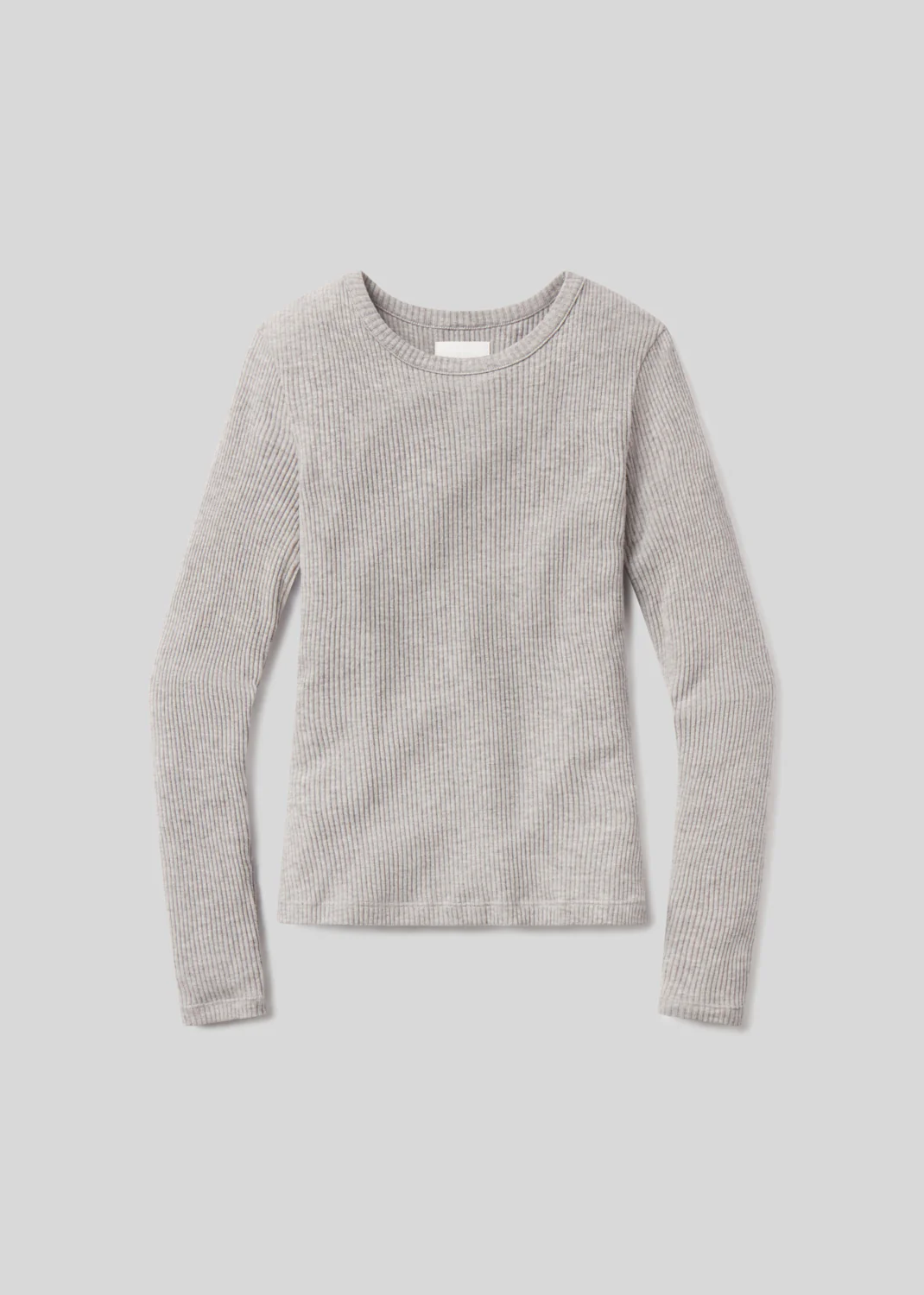 Bina Crewneck in Heather Grey - Image 6