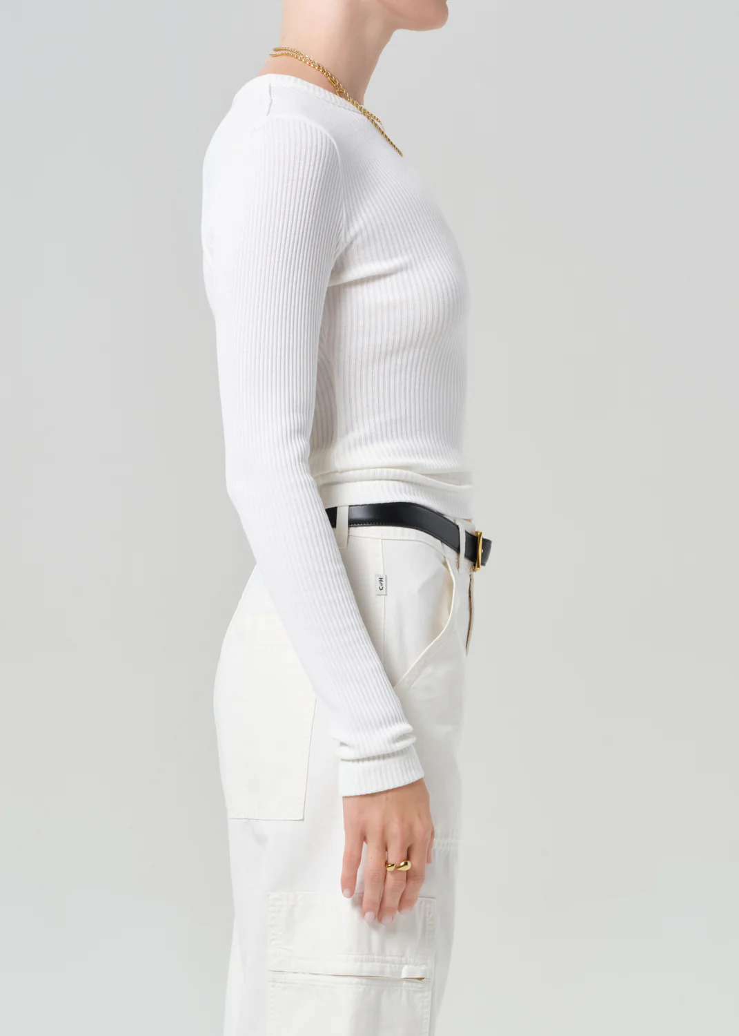 Bina Crewneck in Pashmina - Image 4