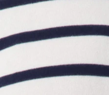 Boat Neck Long Sleeve Tee in Marine Stripe - Image 7