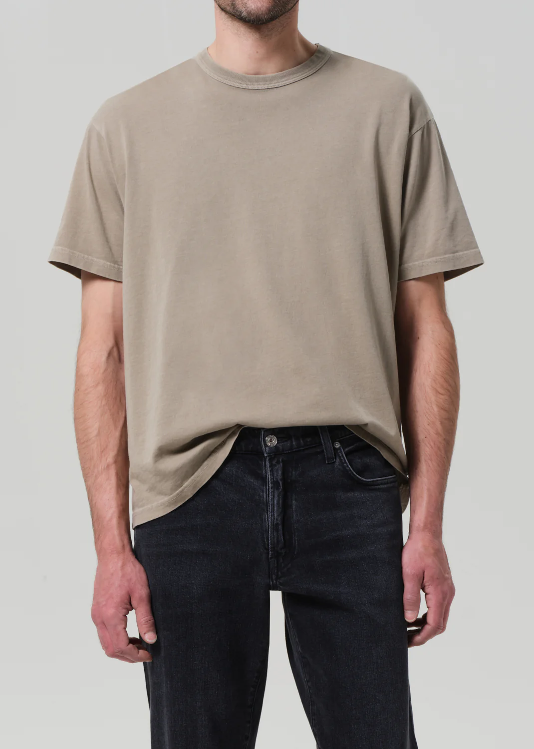 Box Tee in Pelican - Image 2