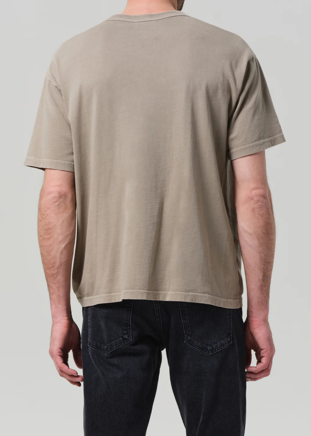 Box Tee in Pelican - Image 3