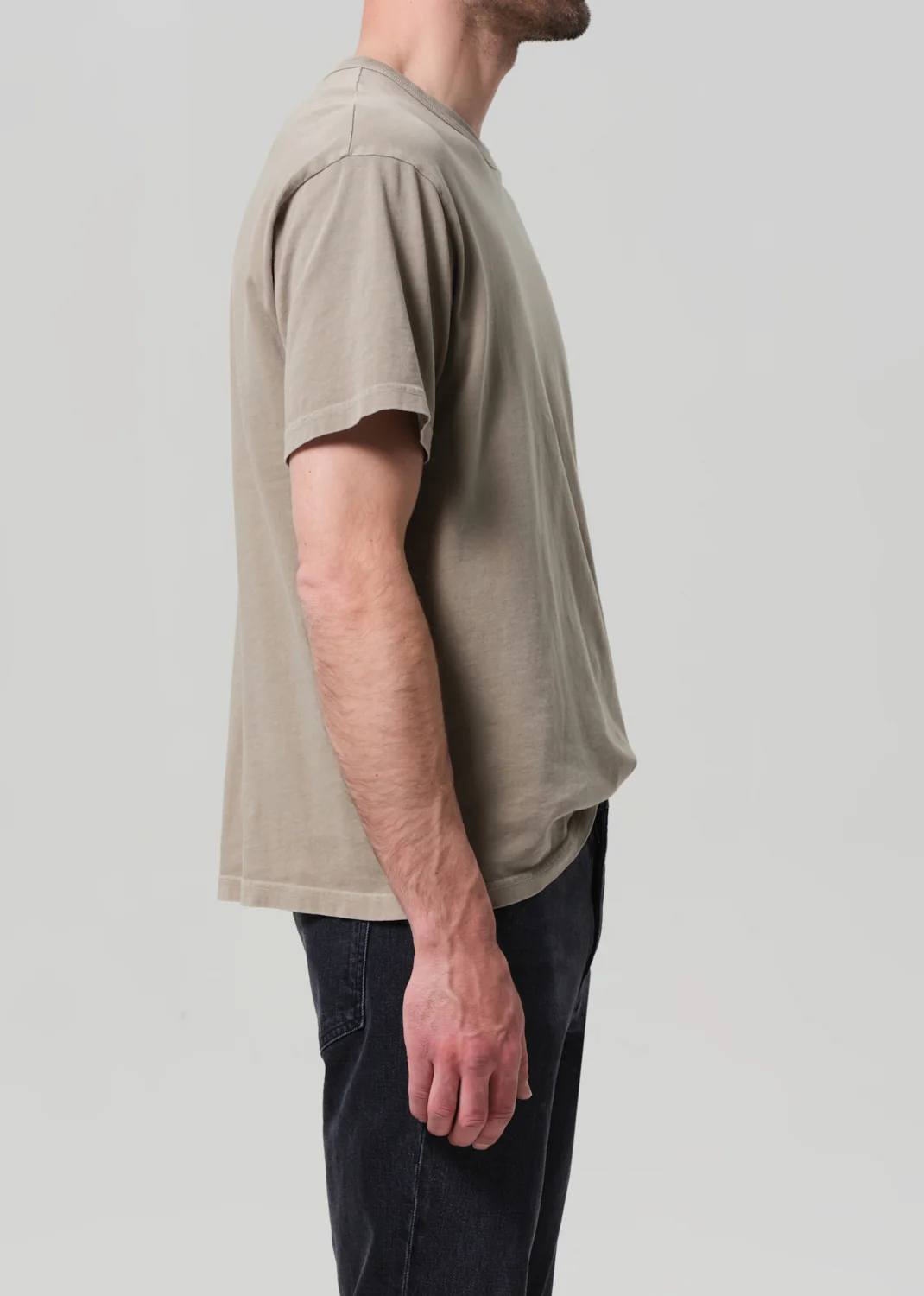 Box Tee in Pelican - Image 4