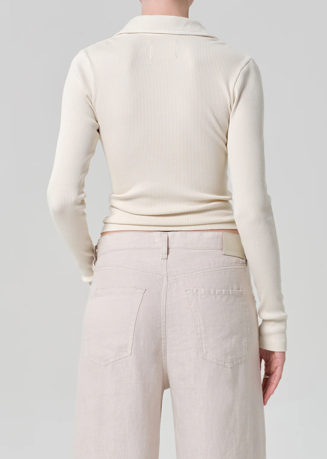 Brea 60's Polo in Dune - Image 2