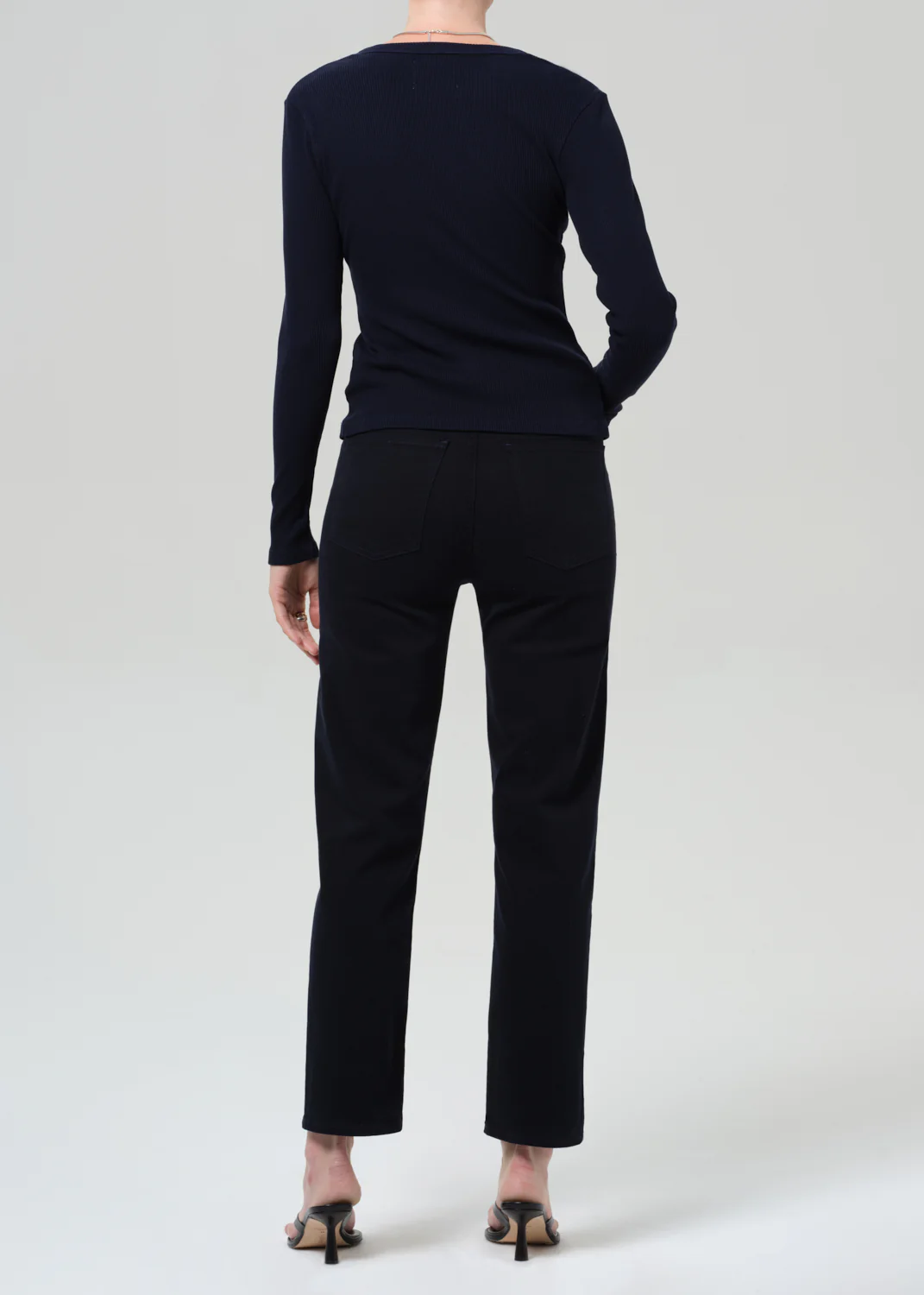 Caia Straight in Navy - Image 2