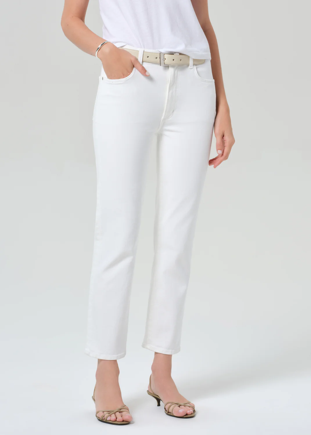 Caia Straight in Soft White - Image 4