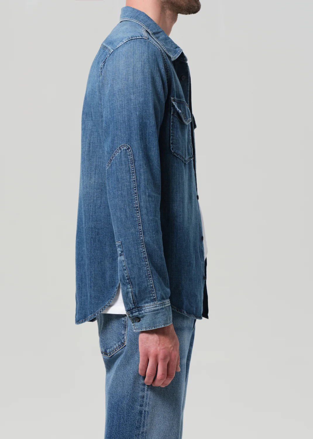 Cairo Utility Shirt in Recess - Image 5