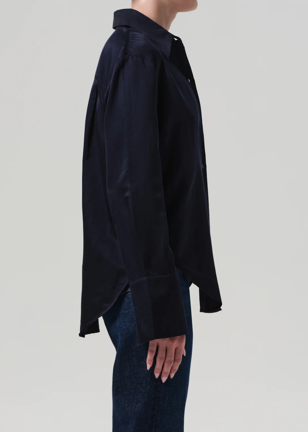 Camilia Shirt in Midnight - Image 4