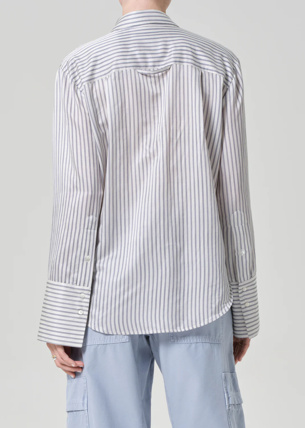 Camilia Shirt in Miranda Stripe - Image 3