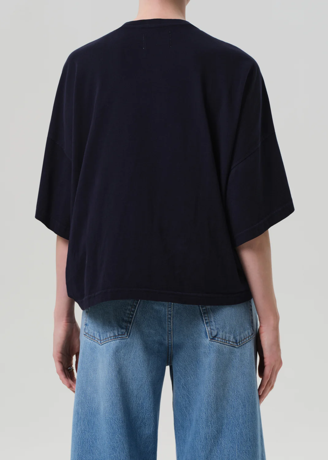 Cape Tee in Navy - Image 2