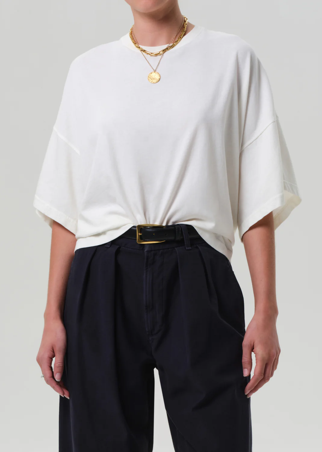 Cape Tee in Pashmina