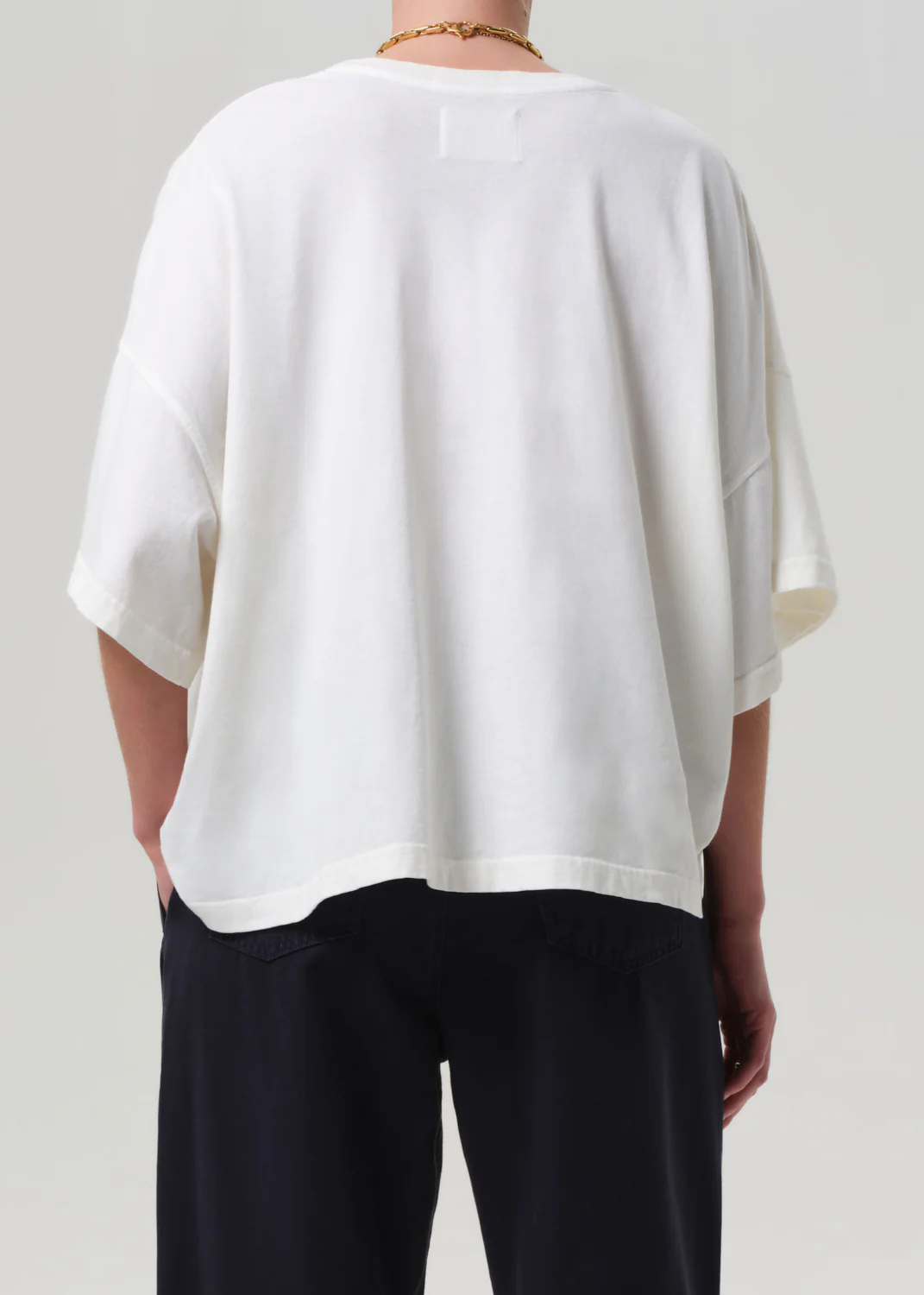 Cape Tee in Pashmina - Image 2