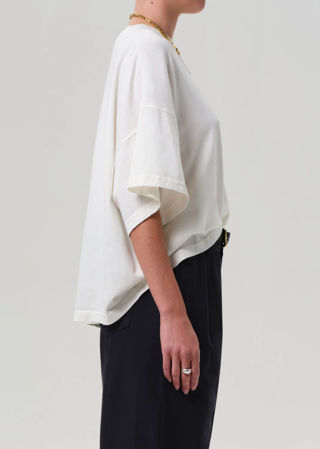 Cape Tee in Pashmina - Image 3