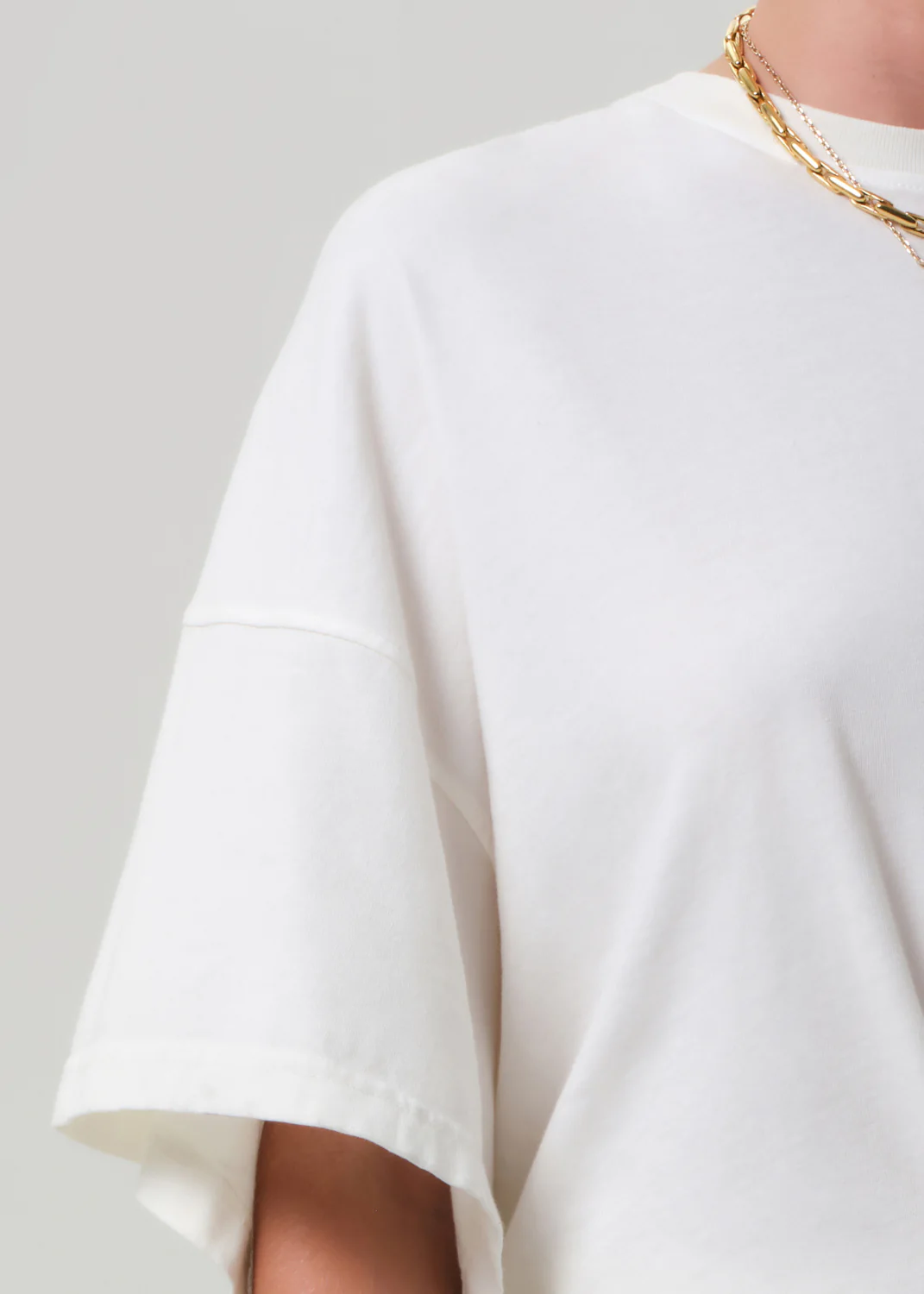 Cape Tee in Pashmina - Image 4