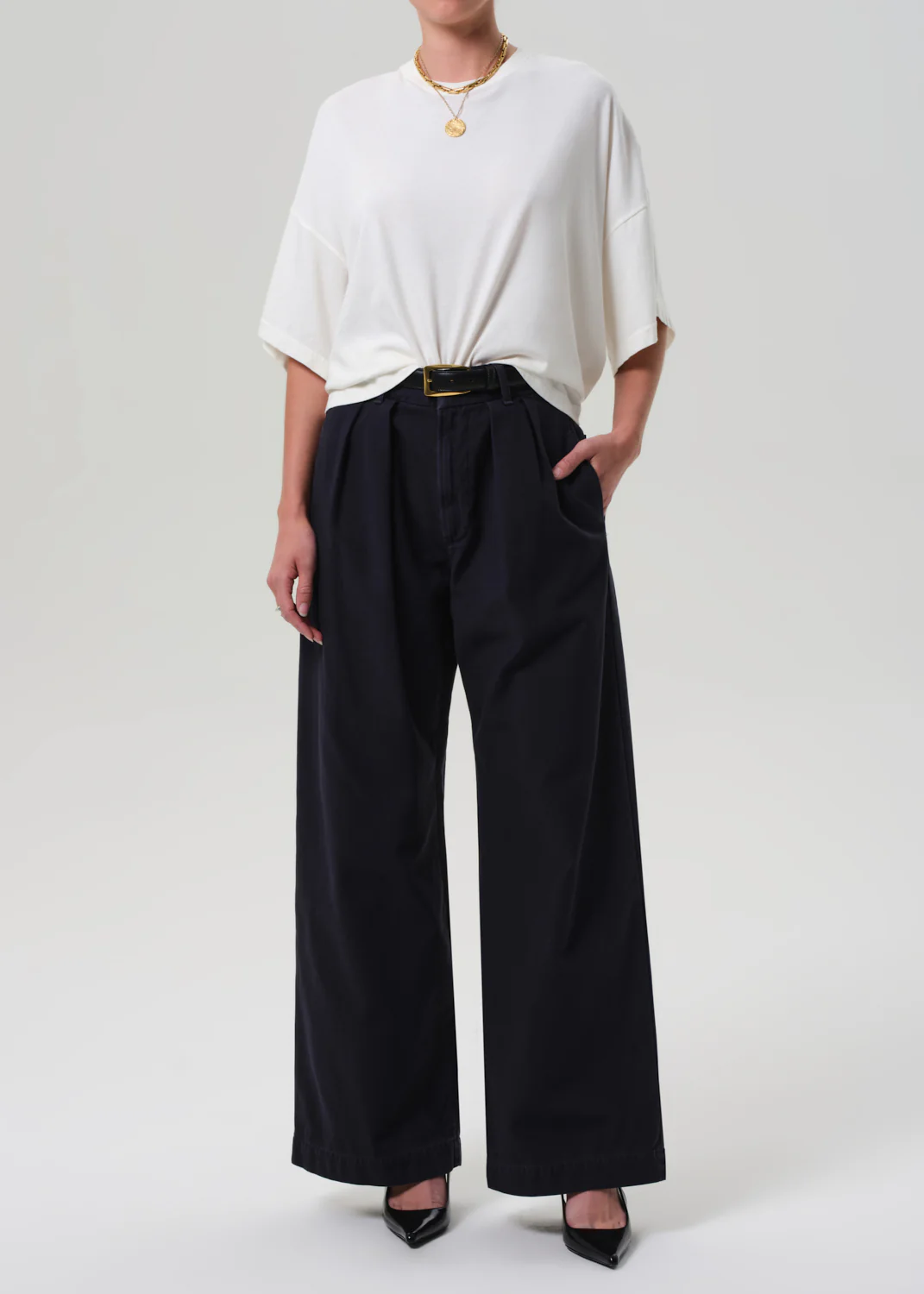 Cape Tee in Pashmina - Image 5
