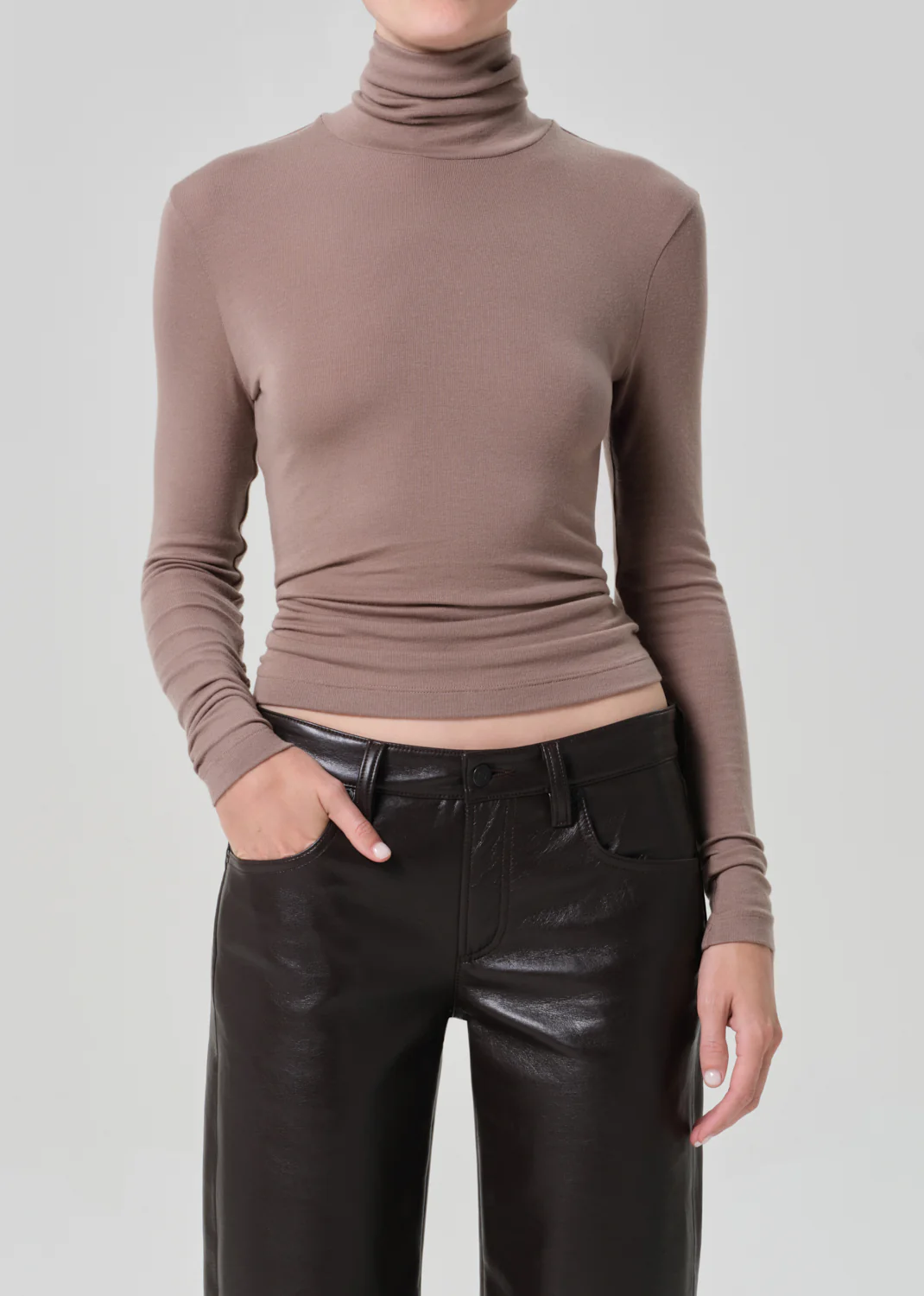 Caradene Turtleneck in Cocoa