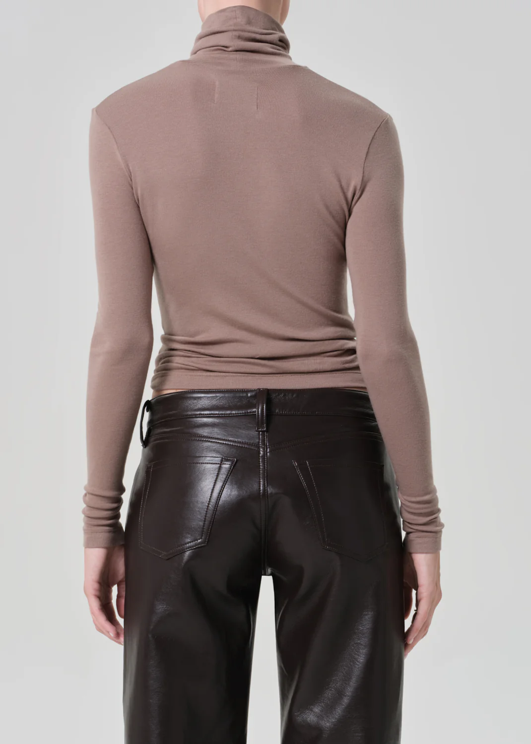 Caradene Turtleneck in Cocoa - Image 2