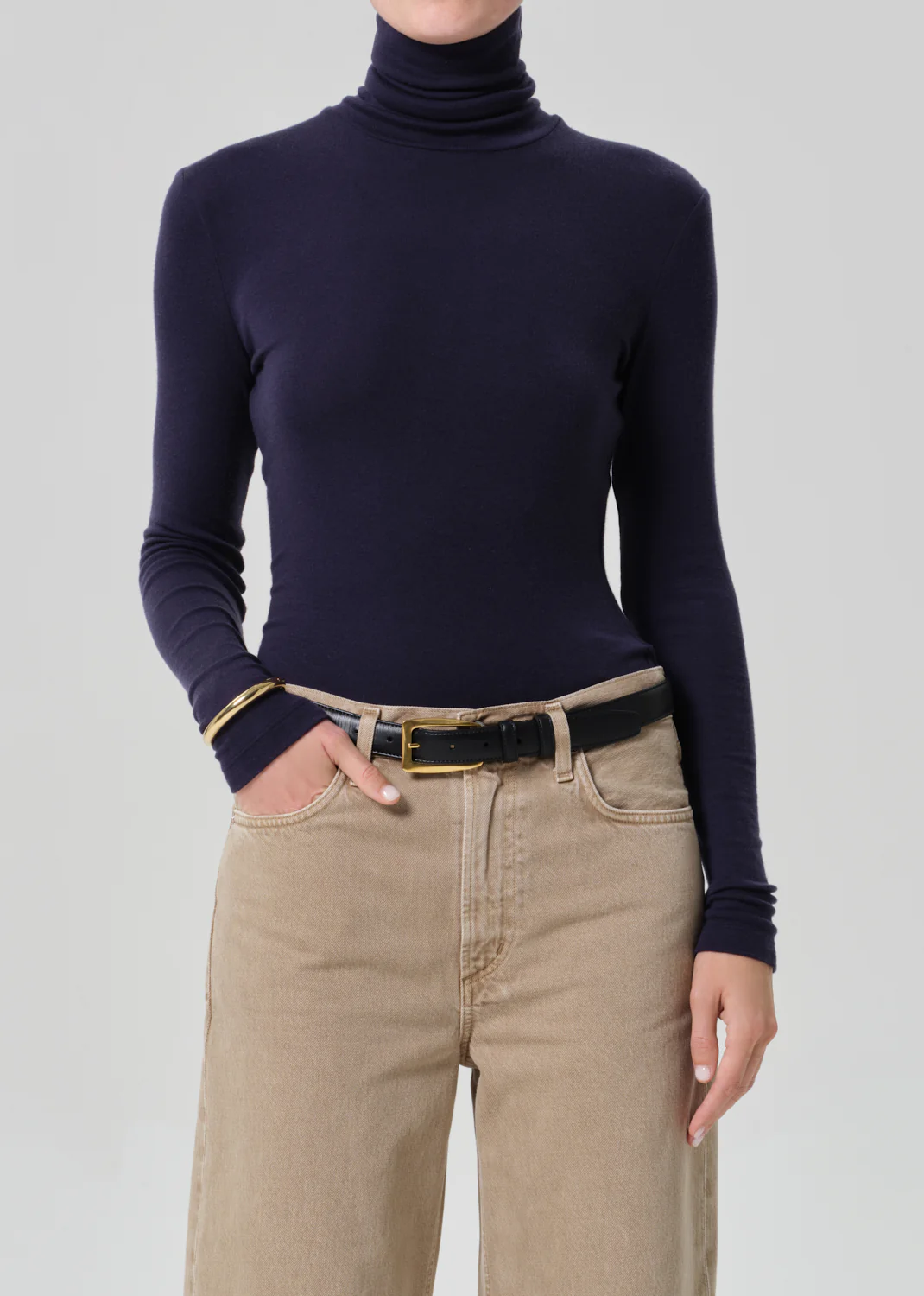 Caradene Turtleneck in Navy