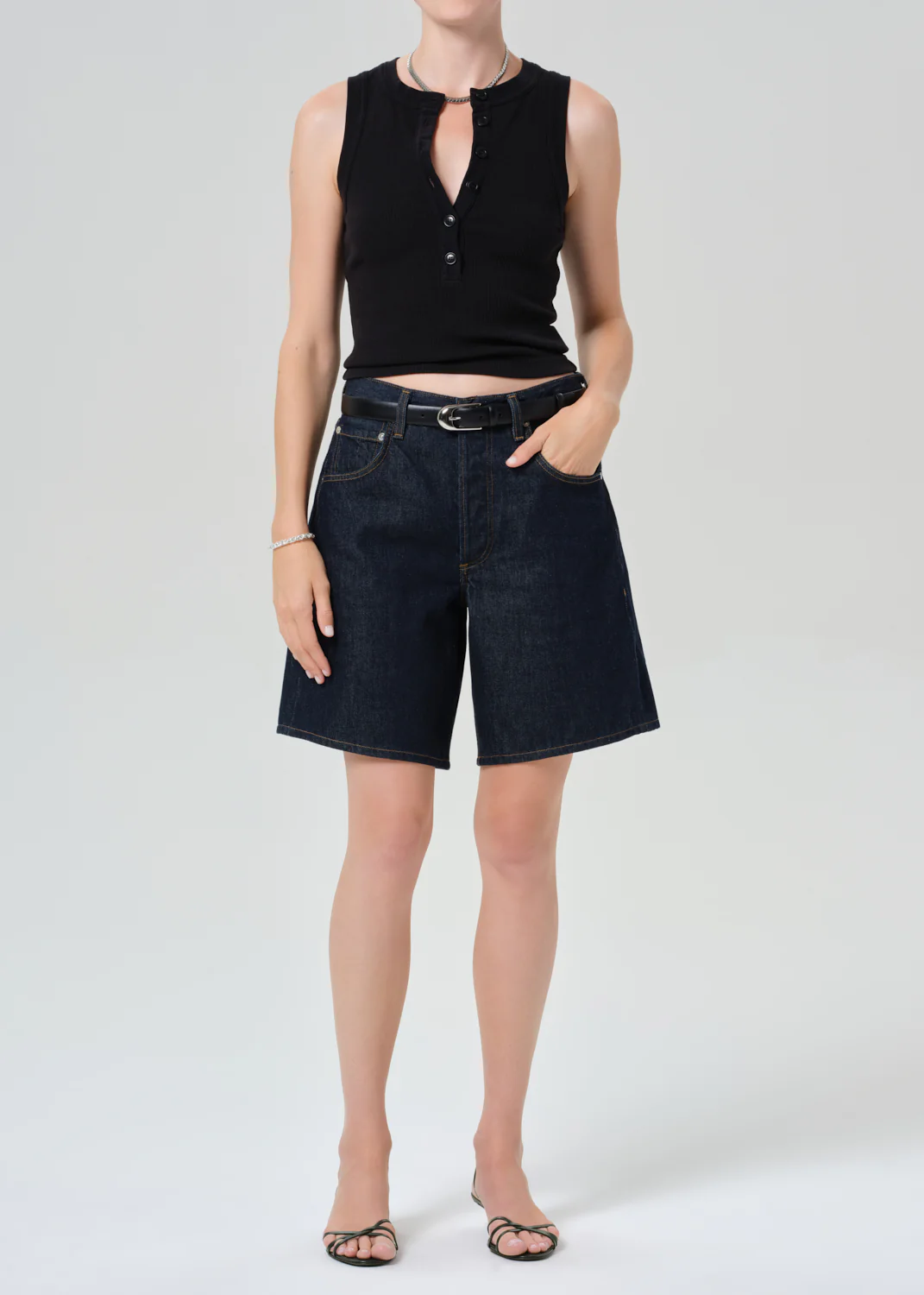 Caralyn Tank in Black - Image 5