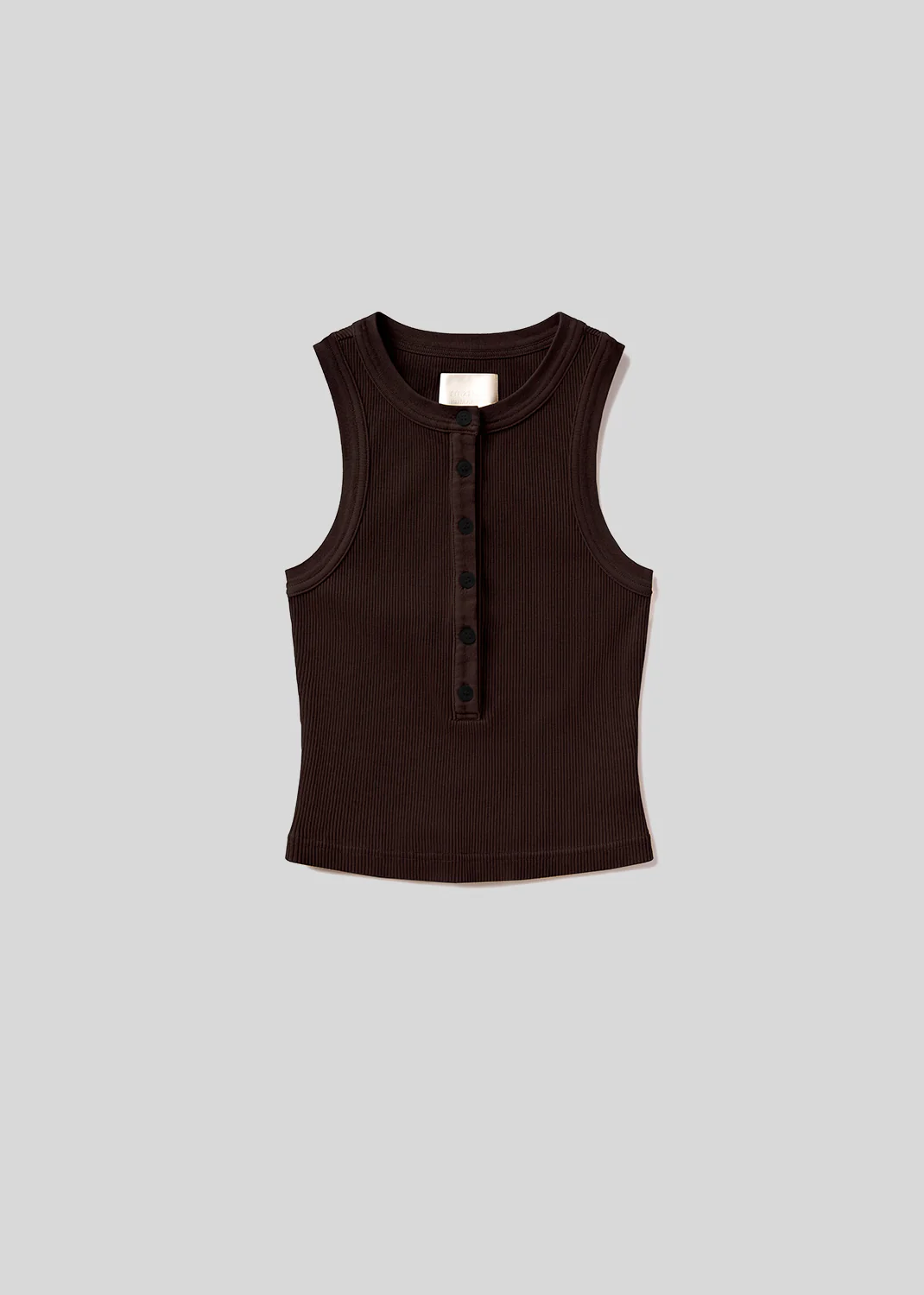 Caralyn Tank in Chocolate - Image 7